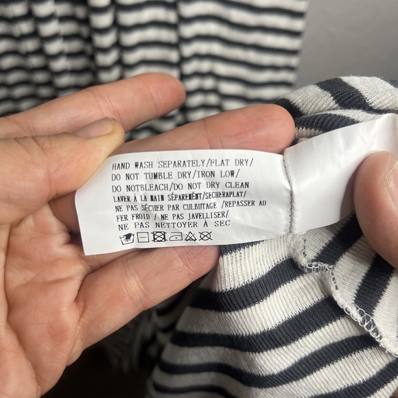 Altar'd State Grey And White Striped Maxi, Size Large - Picture 4 of 6